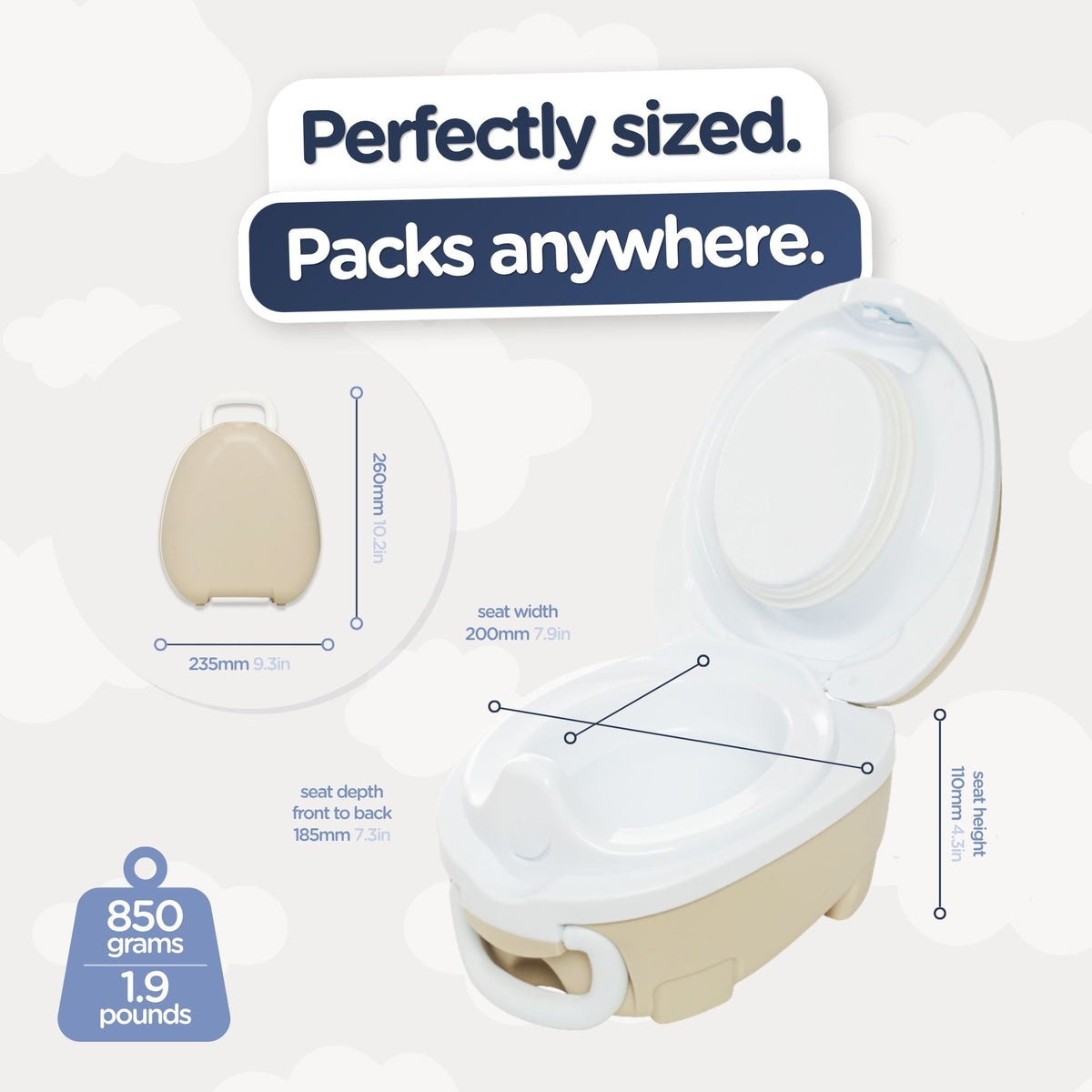 Beige My Carry Potty®