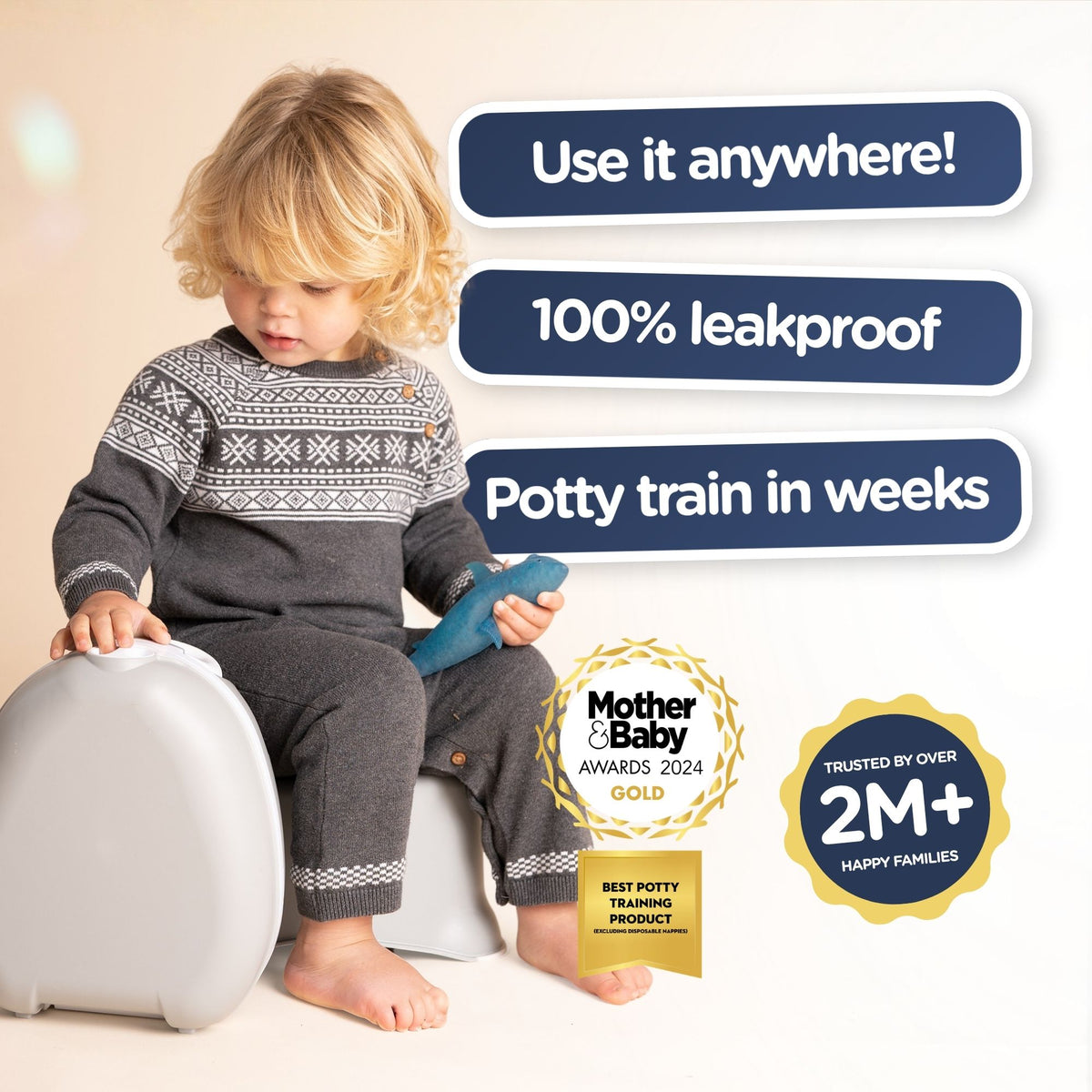 Pearl Grey My Carry Potty®