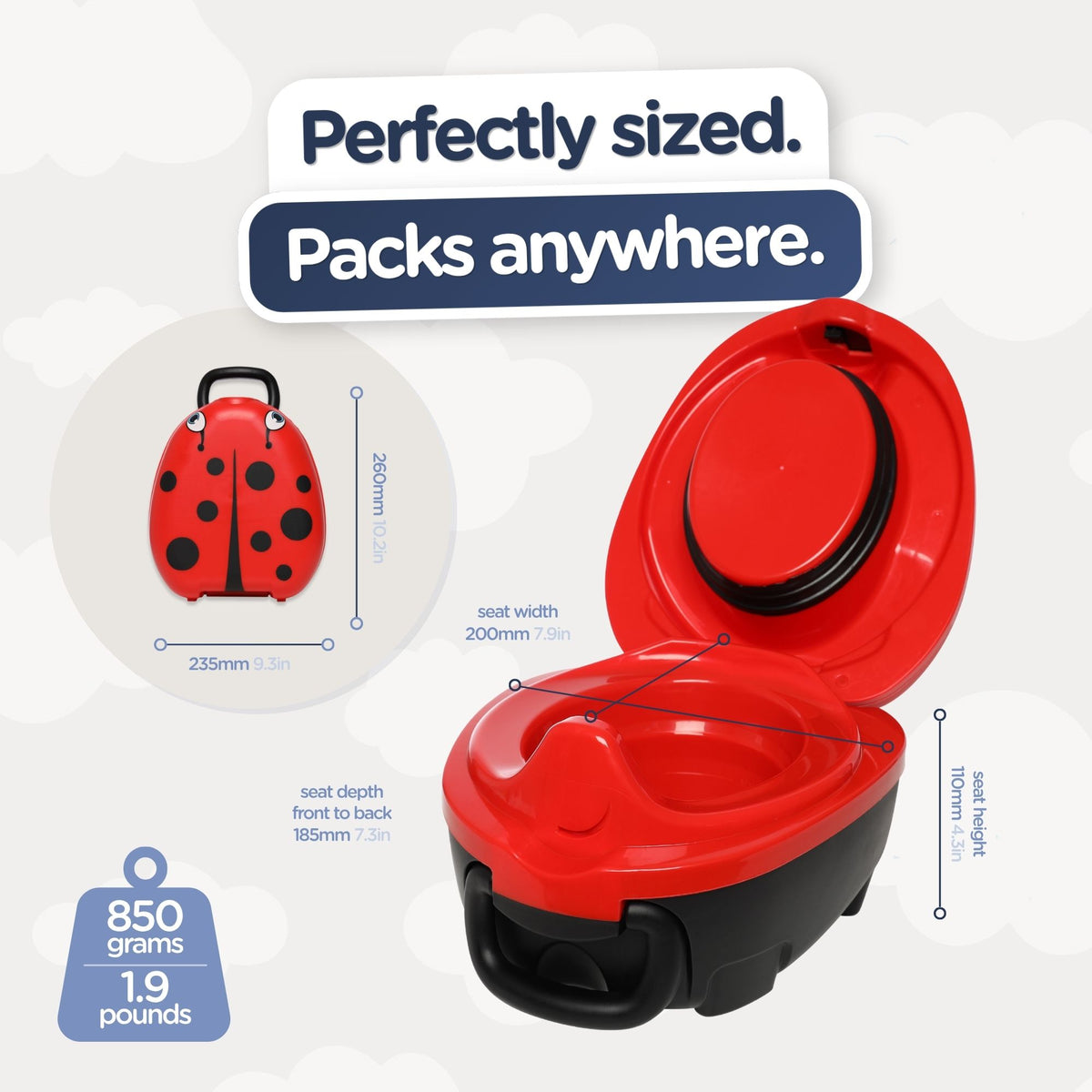 Ladybug My Carry Potty®