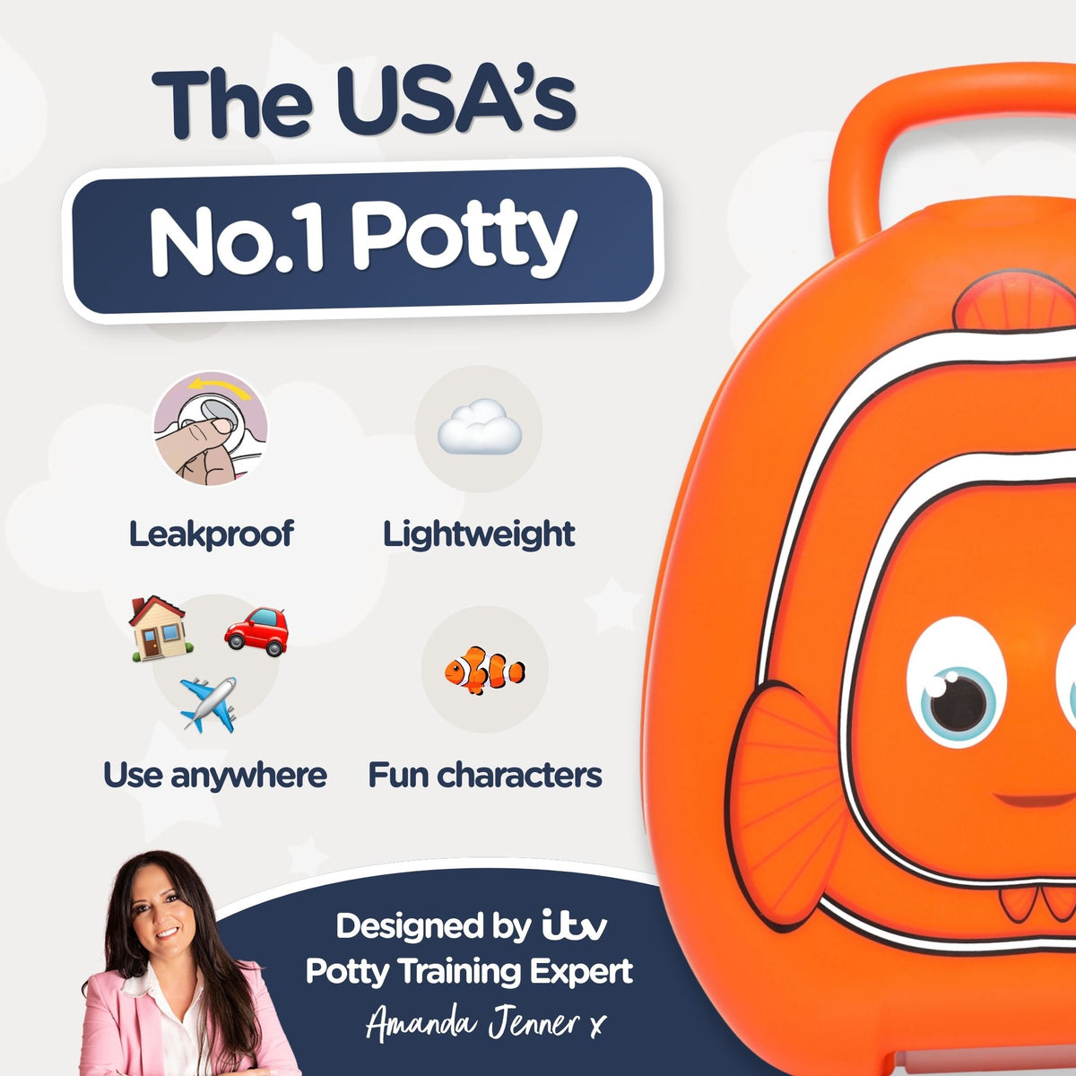 Clownfish My Carry Potty®