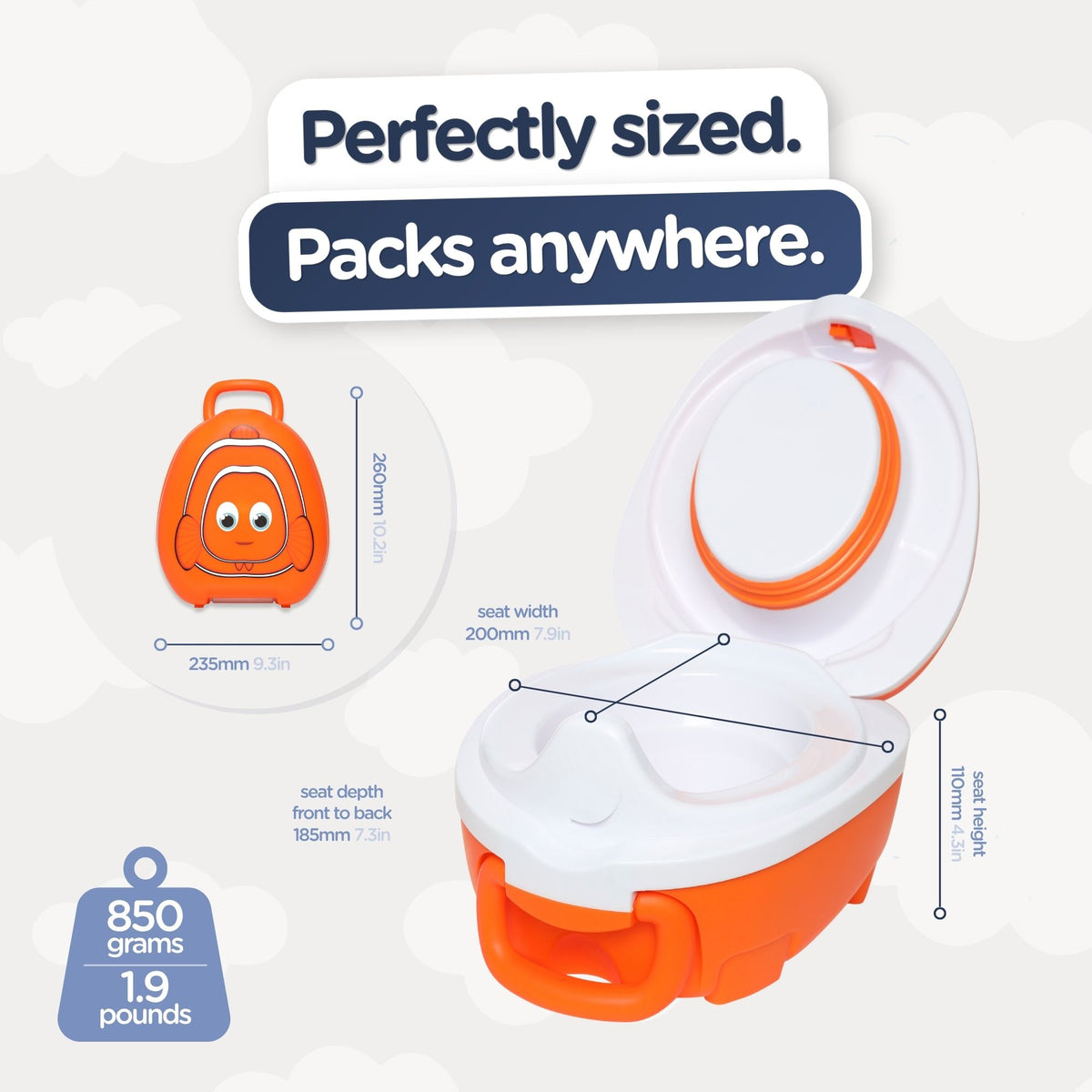 Clownfish My Carry Potty®