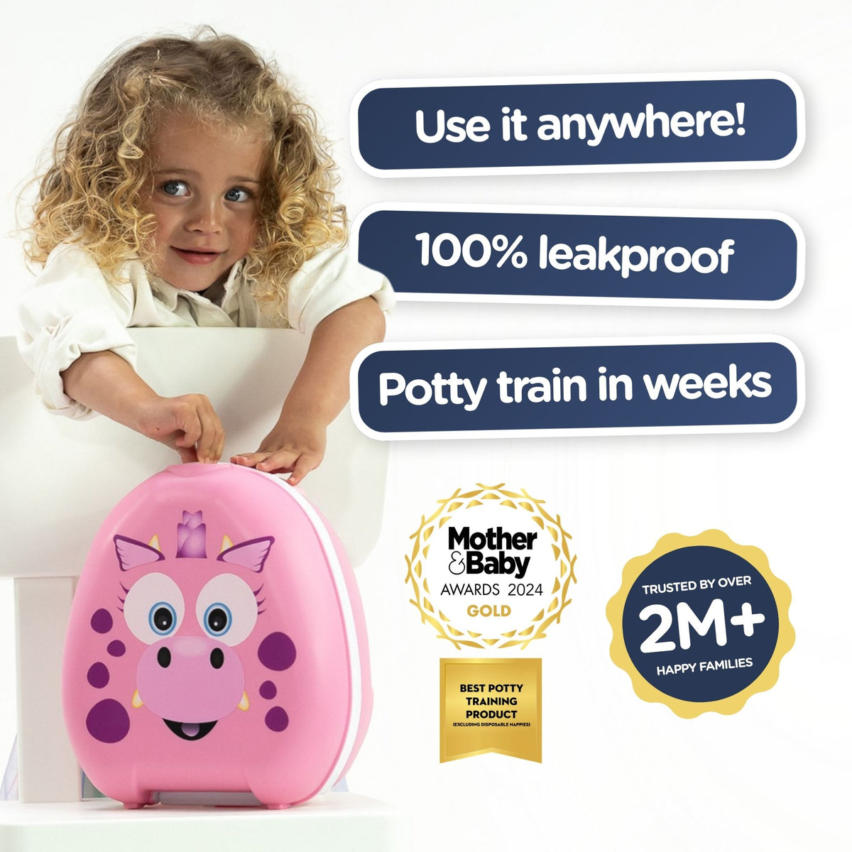 Pink Dragon My Carry Potty®