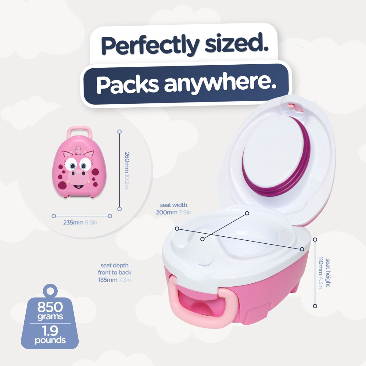 Pink Dragon My Carry Potty®
