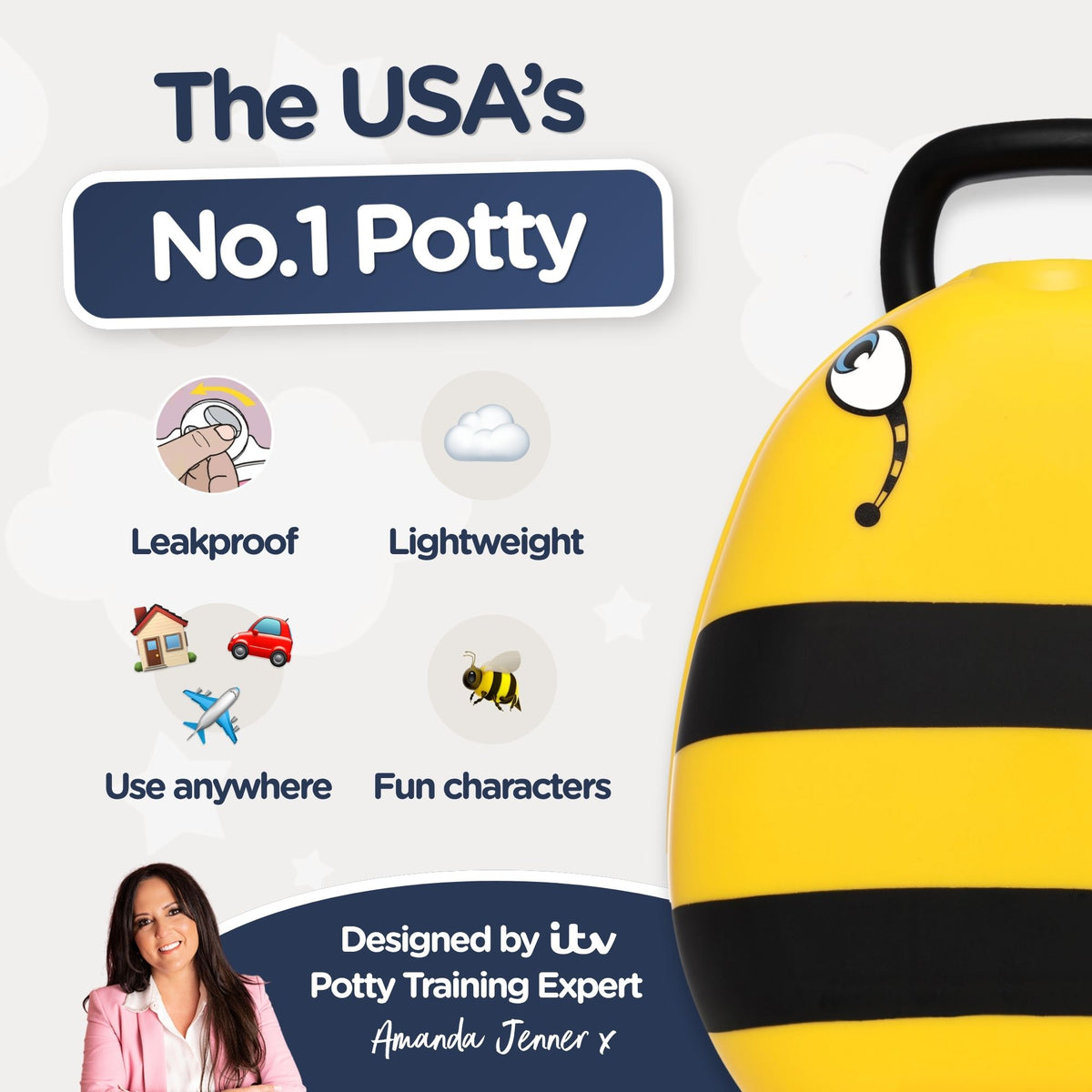 Bumblebee My Carry Potty®