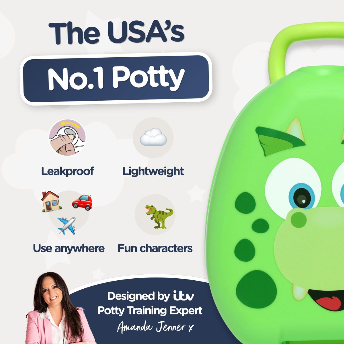 Dinosaur My Carry Potty®