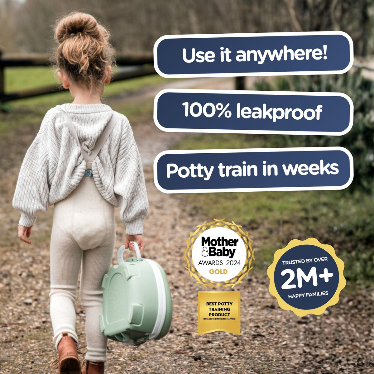 Sage Green My Carry Potty®