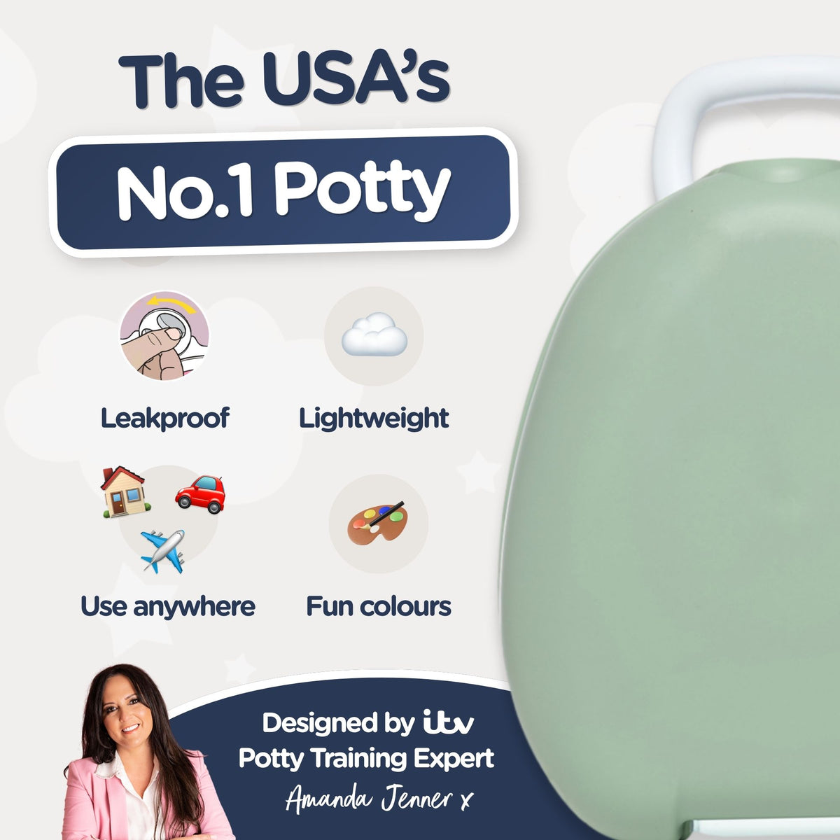 Sage Green My Carry Potty®