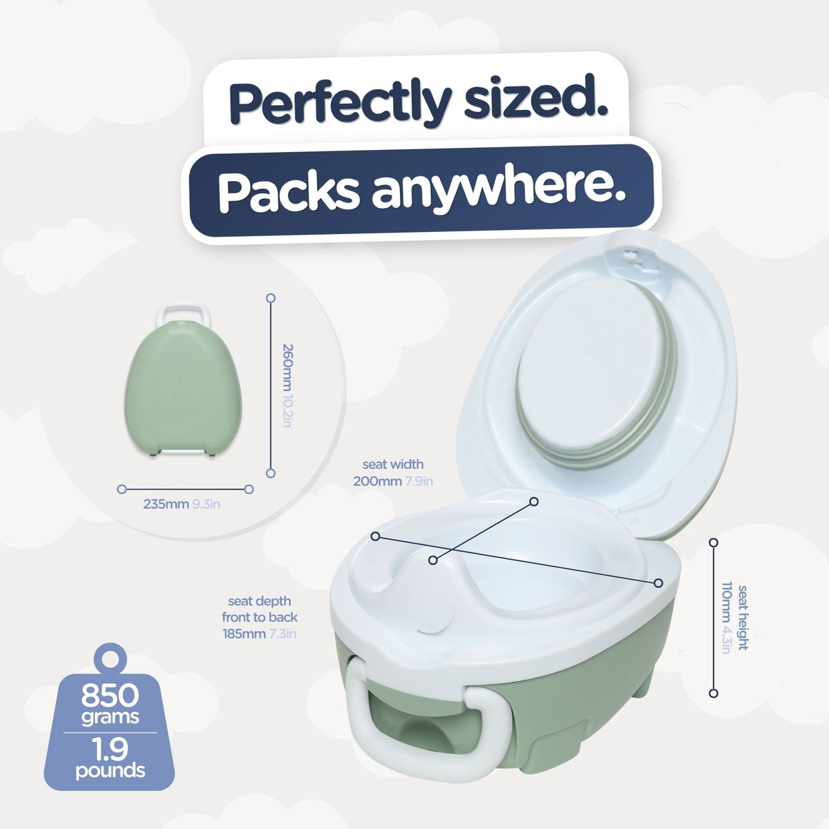 Sage Green My Carry Potty®