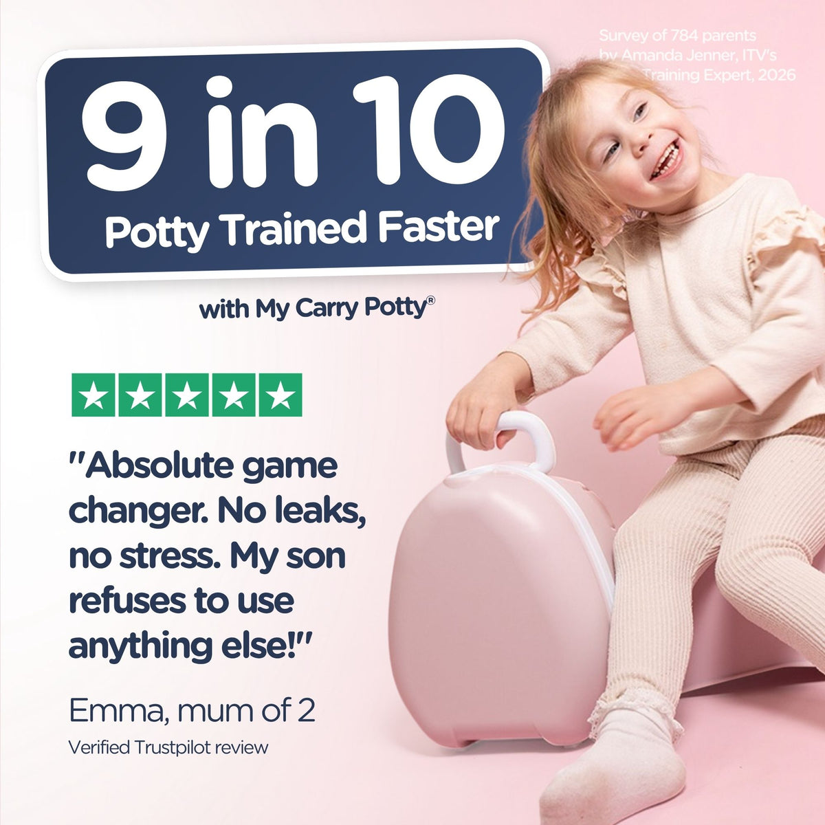 Blush Pink My Carry Potty®