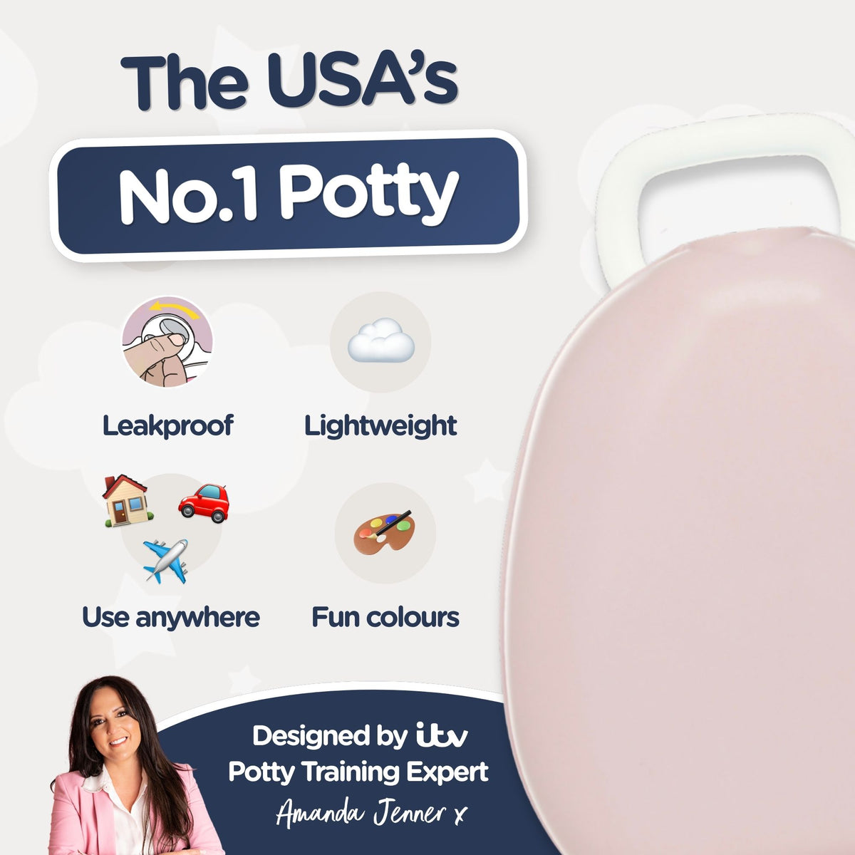 Blush Pink My Carry Potty®
