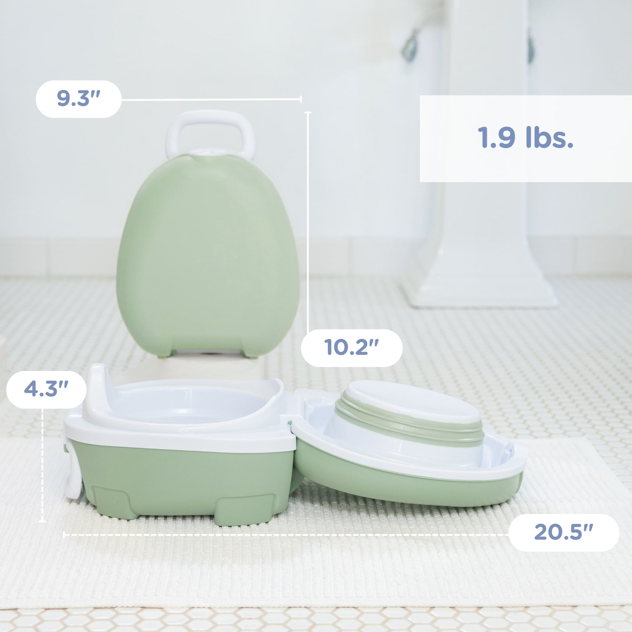 Backpack Potty Pink Portable Leakproof Potty for Easy Potty Training - My Carry Potty US