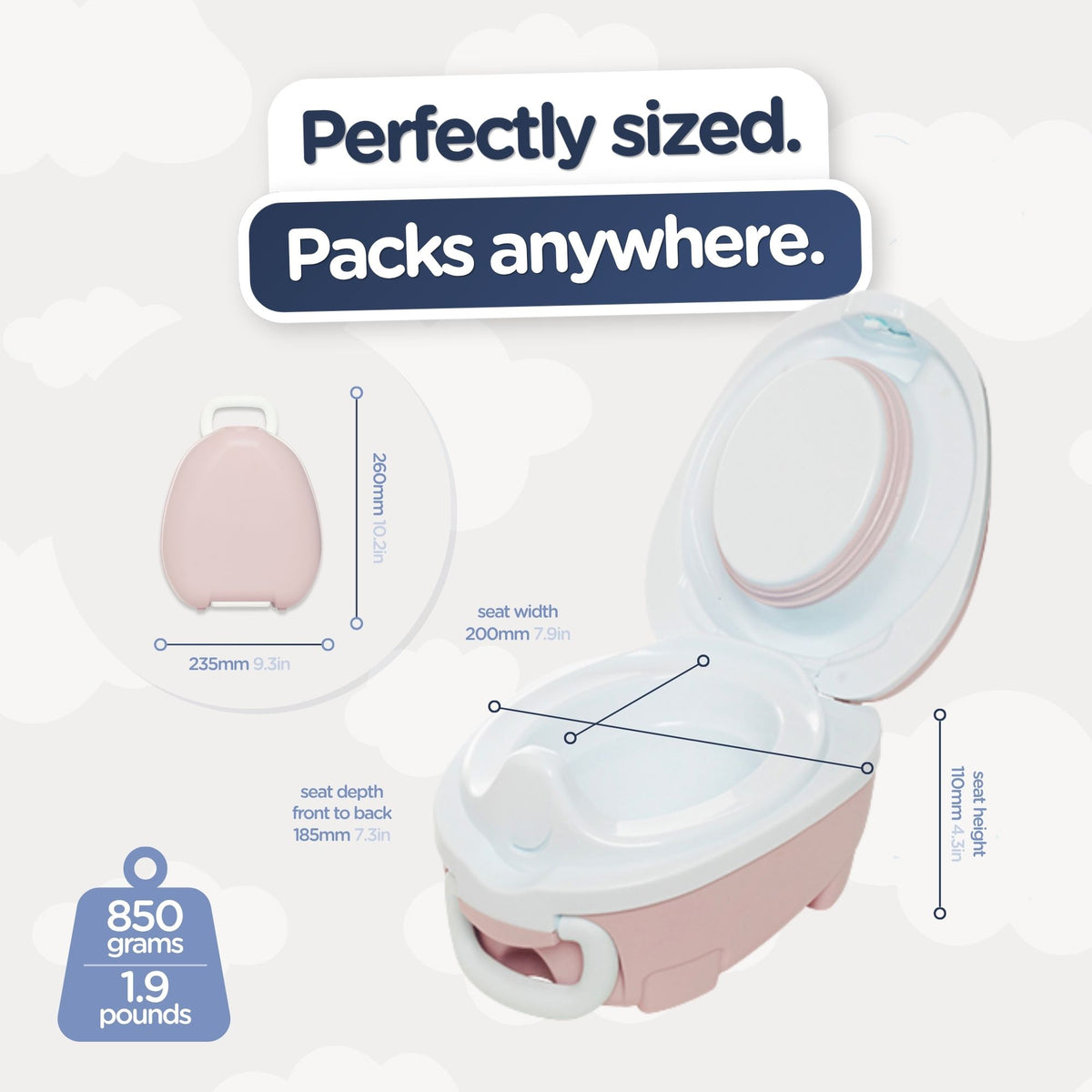 Blush Pink My Carry Potty®
