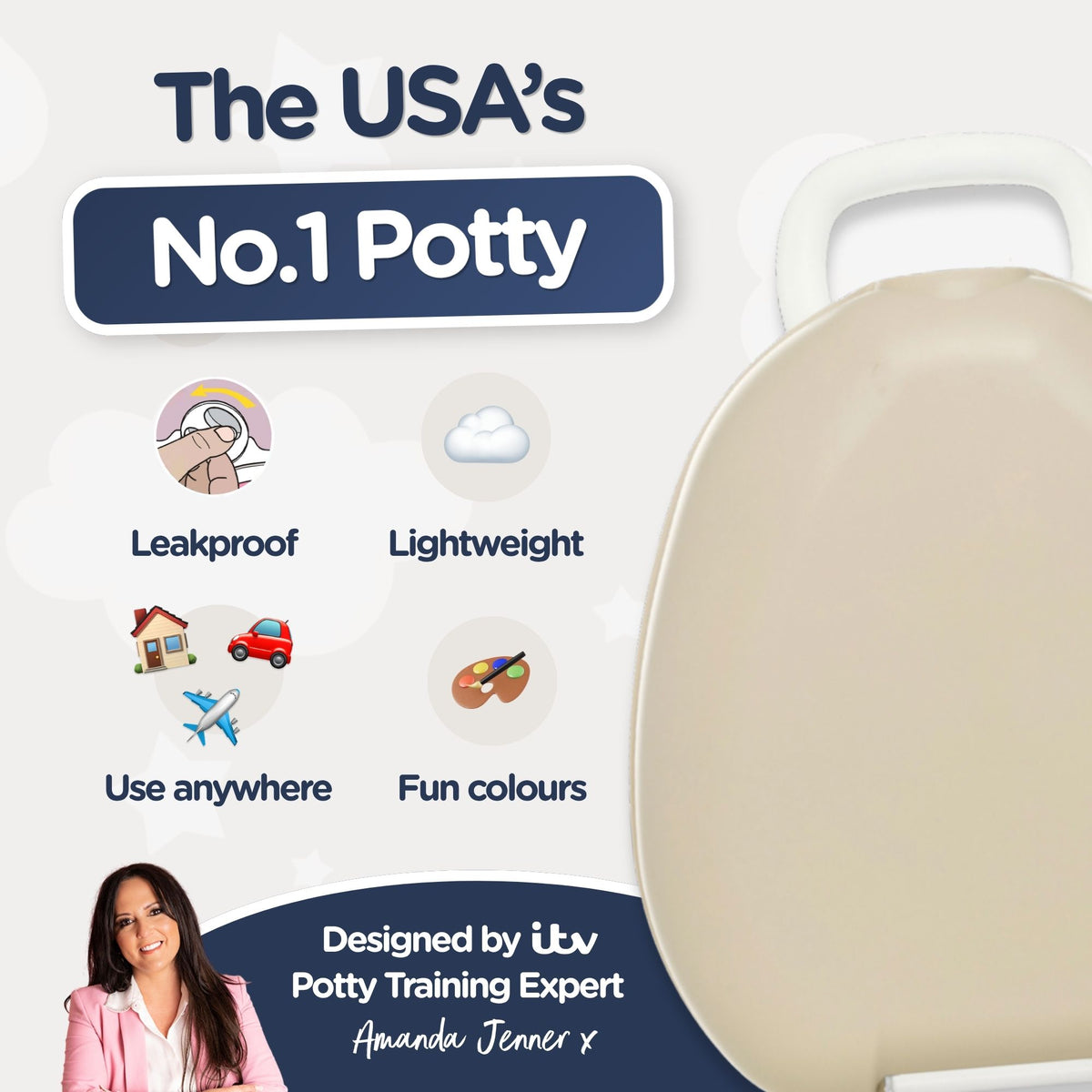Beige My Carry Potty®