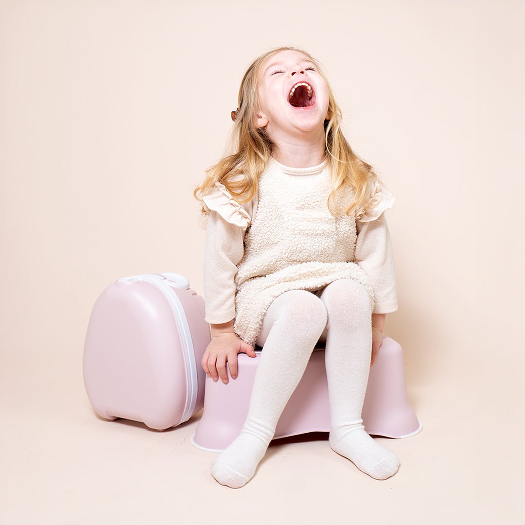 Blush Pink My Carry Potty®, Trainer Seat &amp; Step Stool - My Carry Potty®