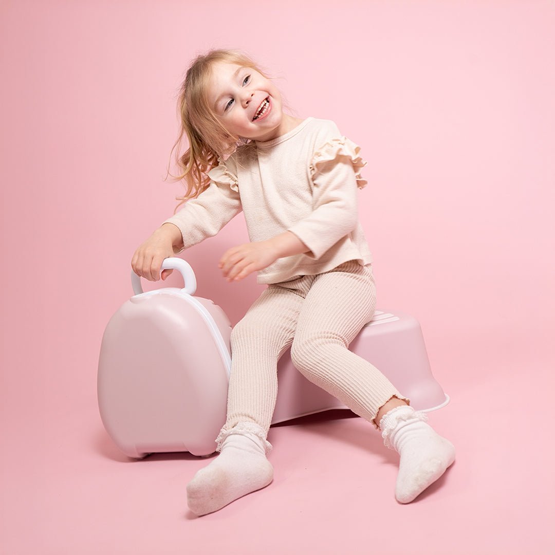 Blush Pink My Carry Potty®, Trainer Seat &amp; Step Stool - My Carry Potty®