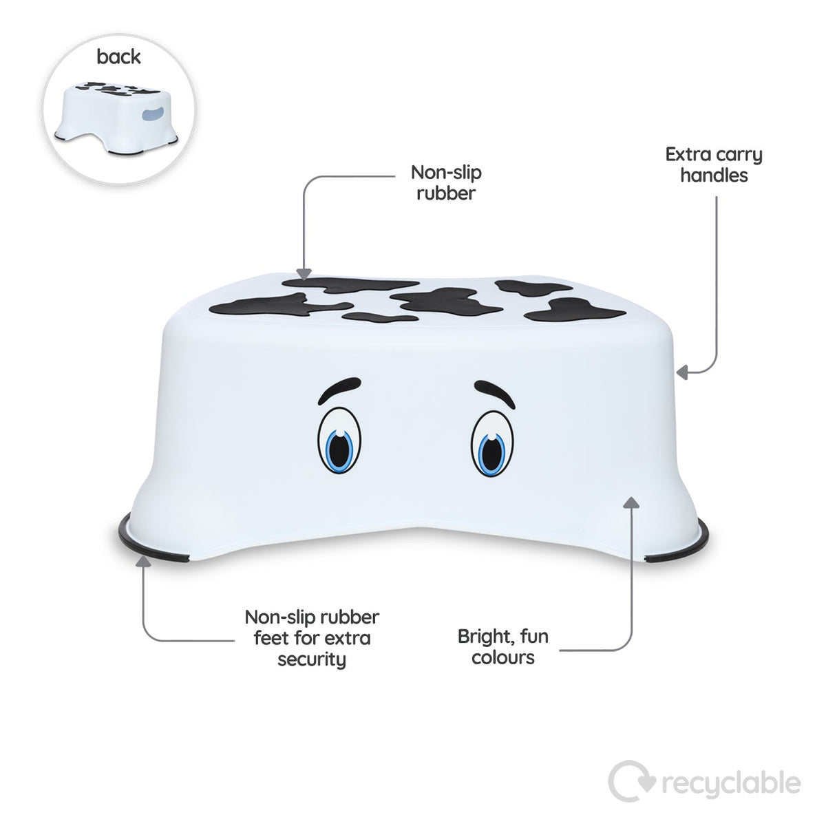 Cow My Little Step Stool - My Carry Potty®