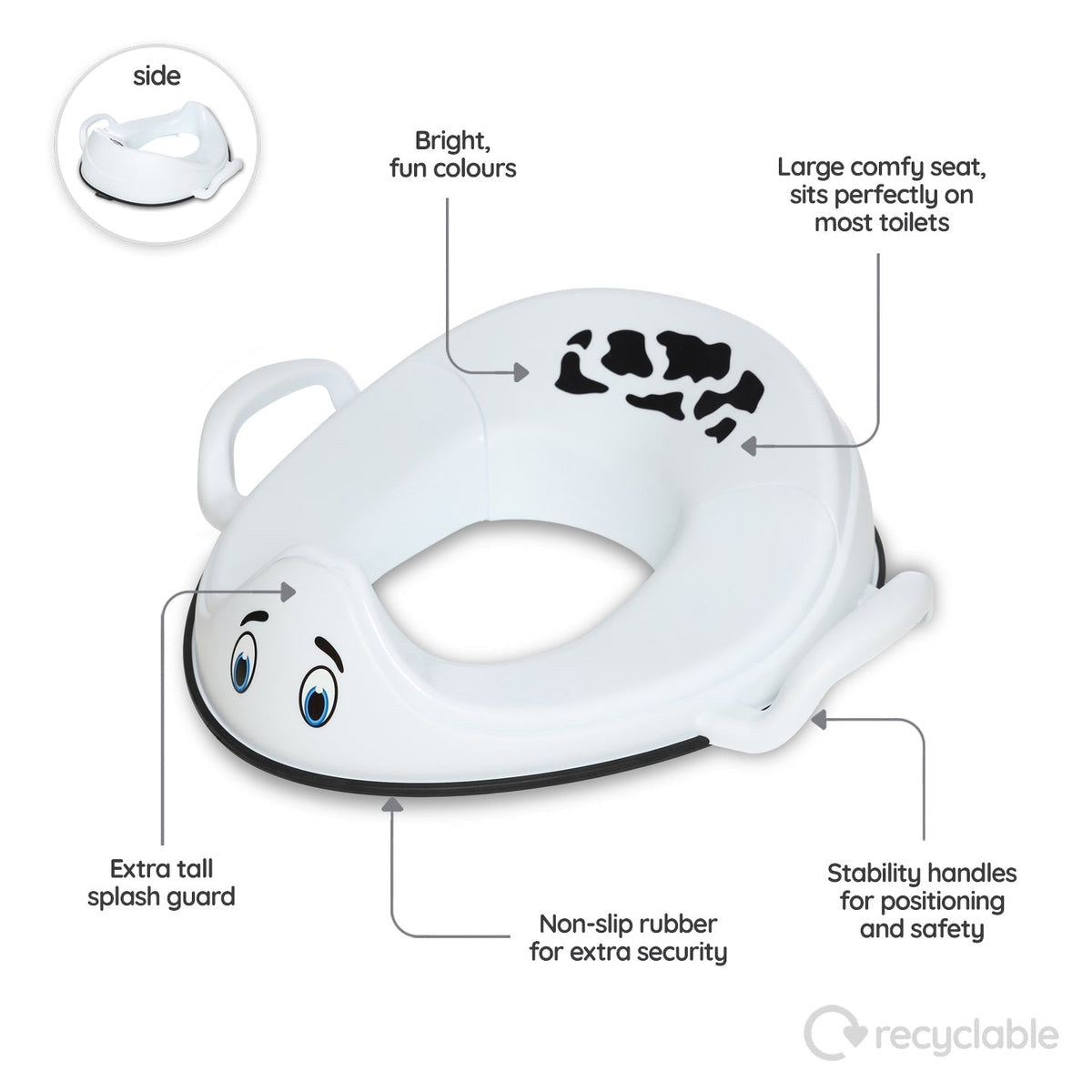 Cow Seat &amp; Stool Bundle - My Carry Potty®