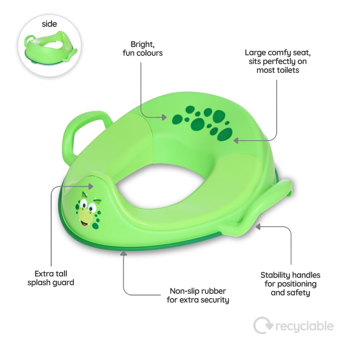 Dinosaur My Carry Potty®, My Little Trainer Seat &amp; My Little Step Stool - My Carry Potty®