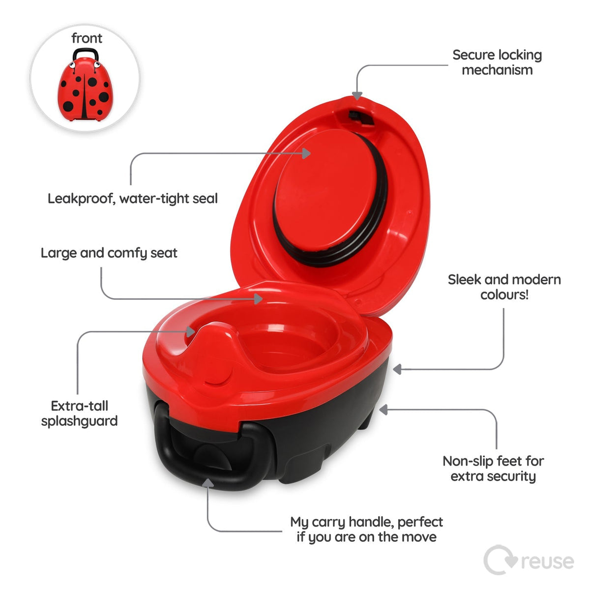 Ladybird My Carry Potty® - My Carry Potty®