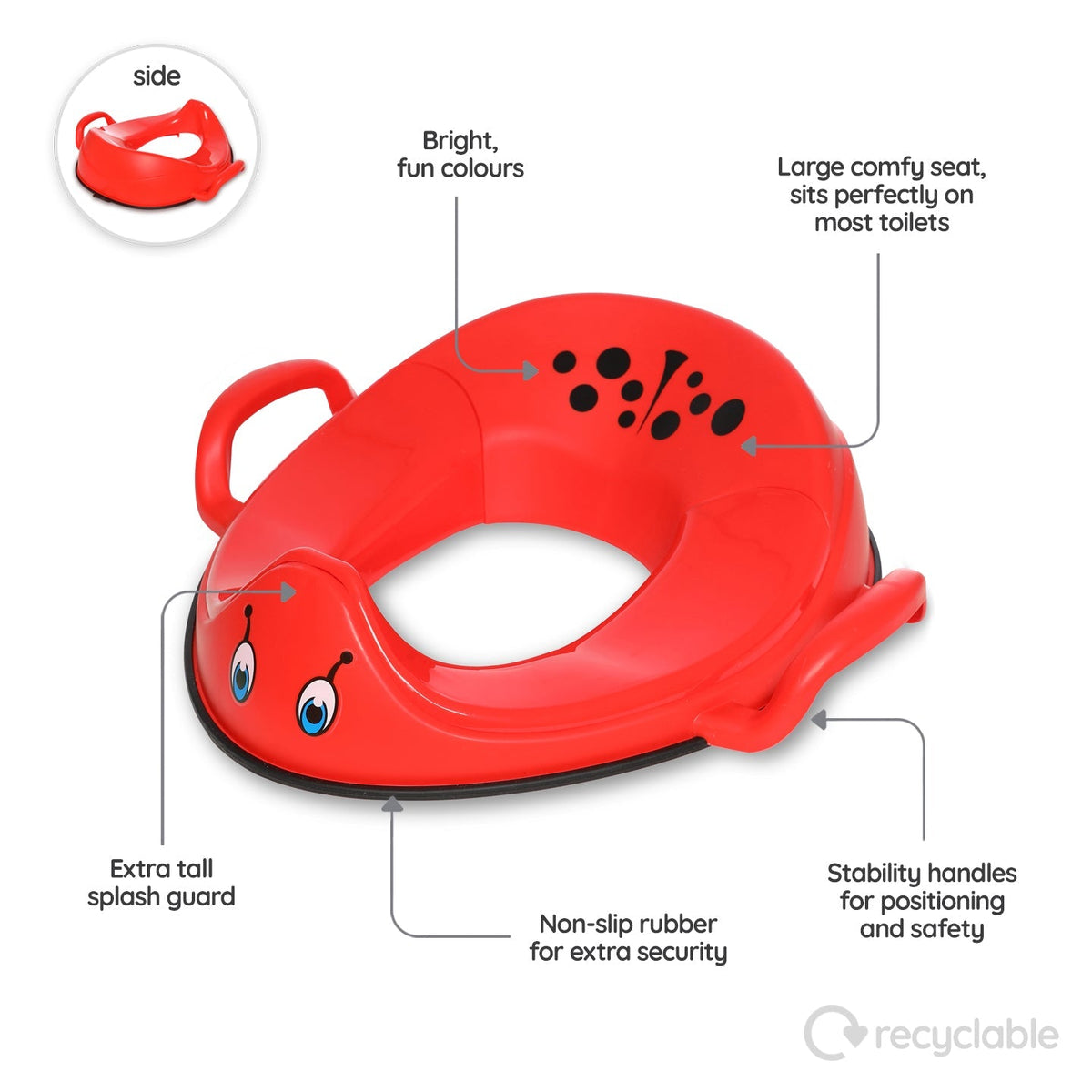 Ladybird Seat &amp; Stool Bundle - My Carry Potty®