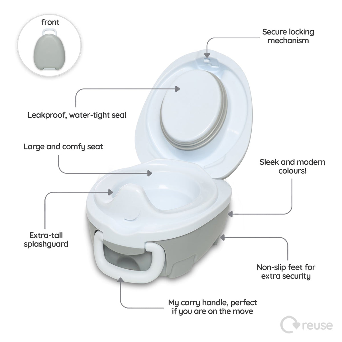 Pearl My Carry Potty® - My Carry Potty®