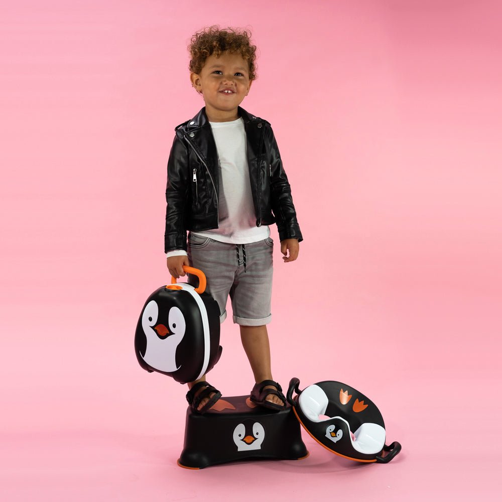 Penguin My Carry Potty®, My Little Trainer Seat &amp; My Little Step Stool - My Carry Potty®