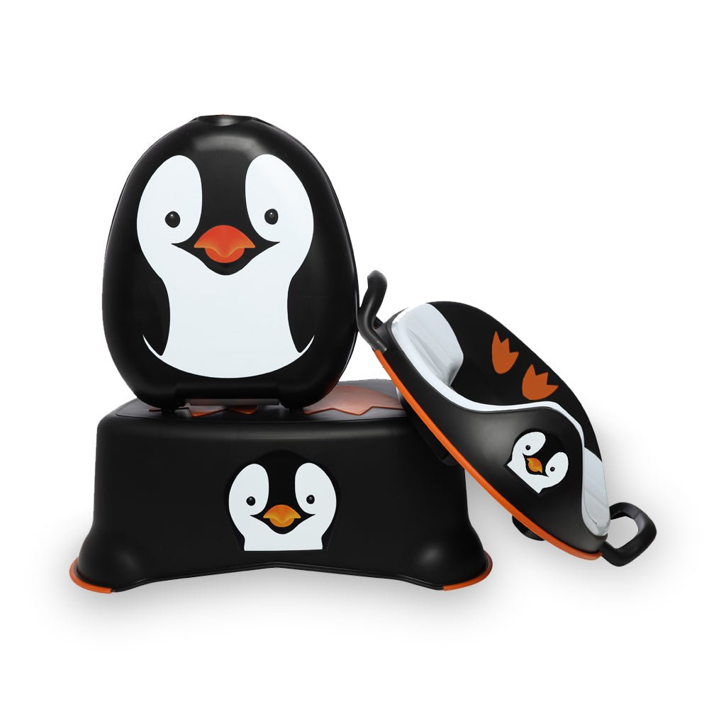 Penguin My Carry Potty®, My Little Trainer Seat &amp; My Little Step Stool - My Carry Potty®