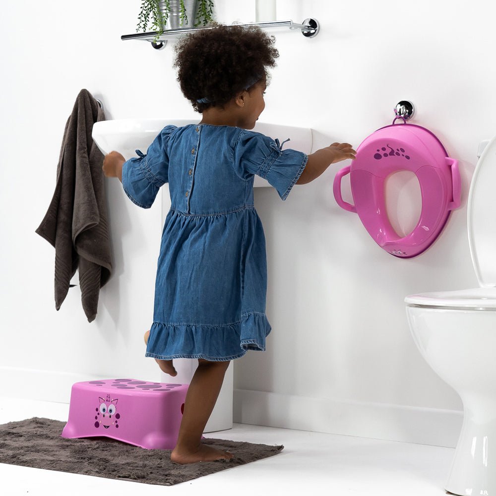 Pink Dragon My Carry Potty®, My Little Trainer Seat &amp; My Little Step Stool - My Carry Potty®