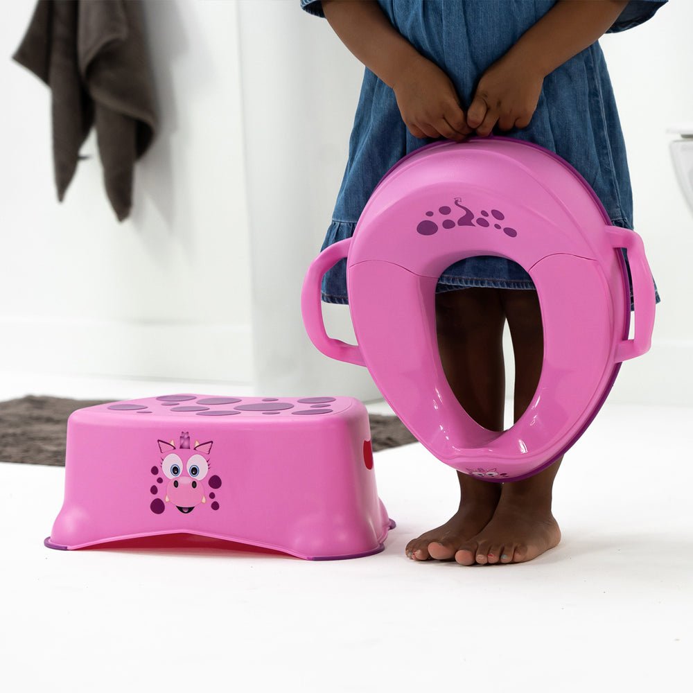 Pink Dragon My Little Step Stool - My Carry Potty®