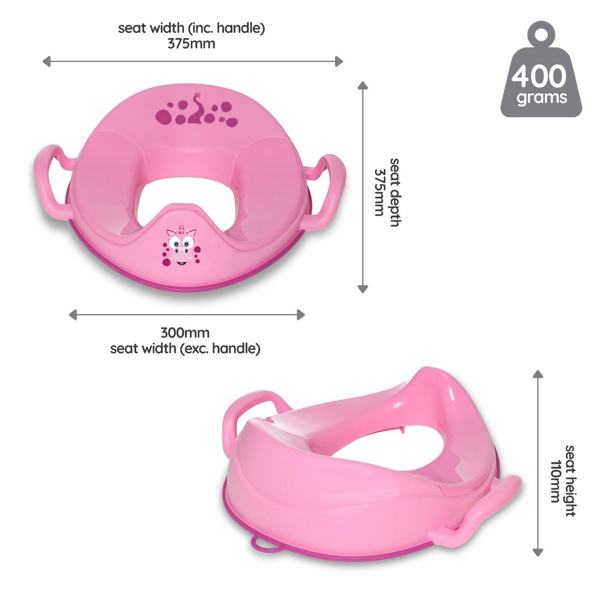 Pink Dragon My Little Trainer Seat - My Carry Potty®